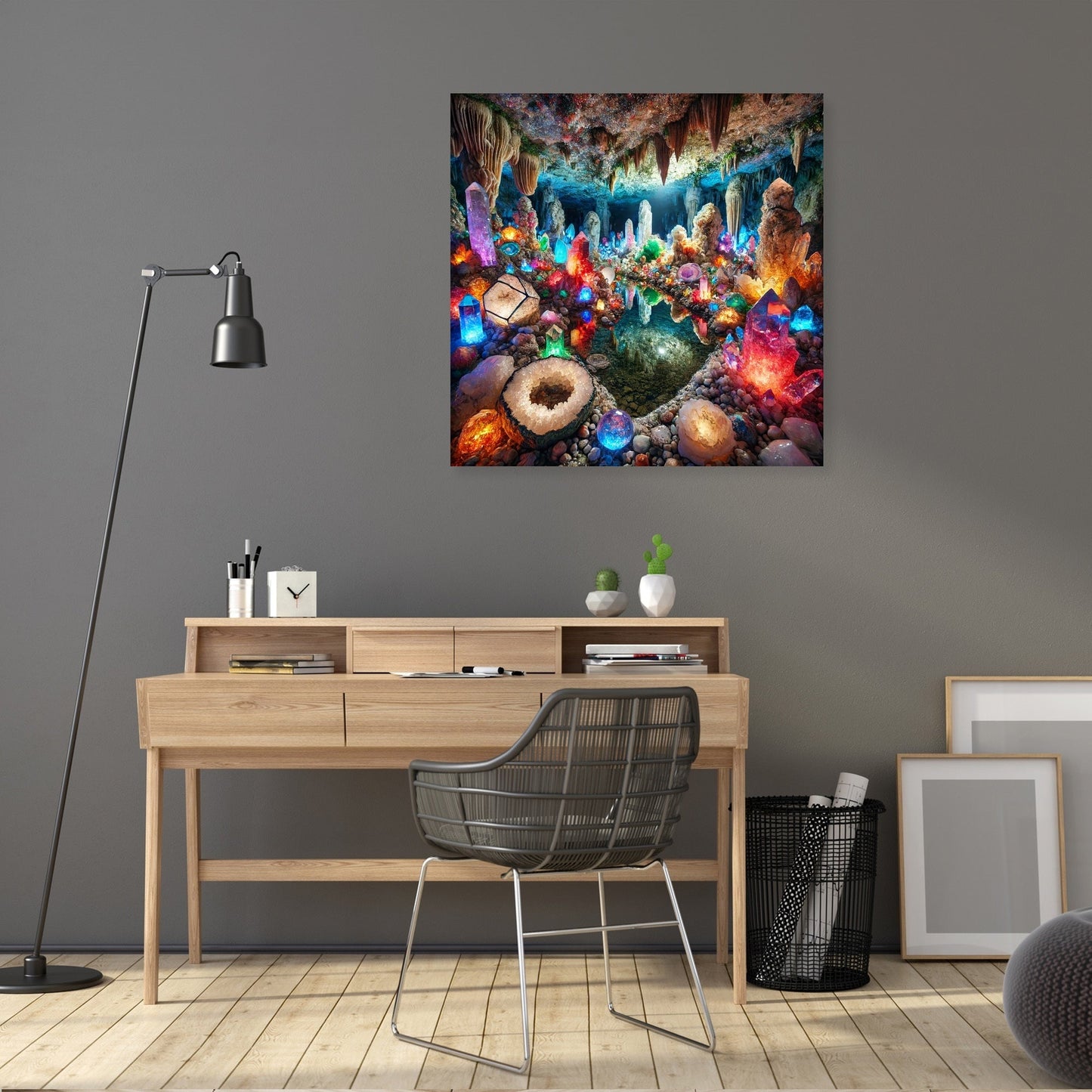 Crystal Cavern Canvas