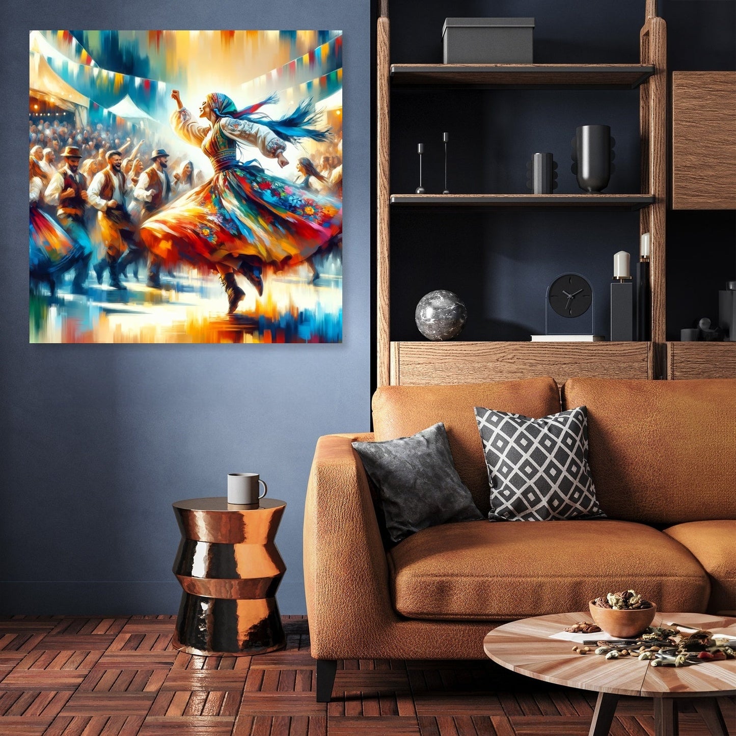 Festival Dance Canvas