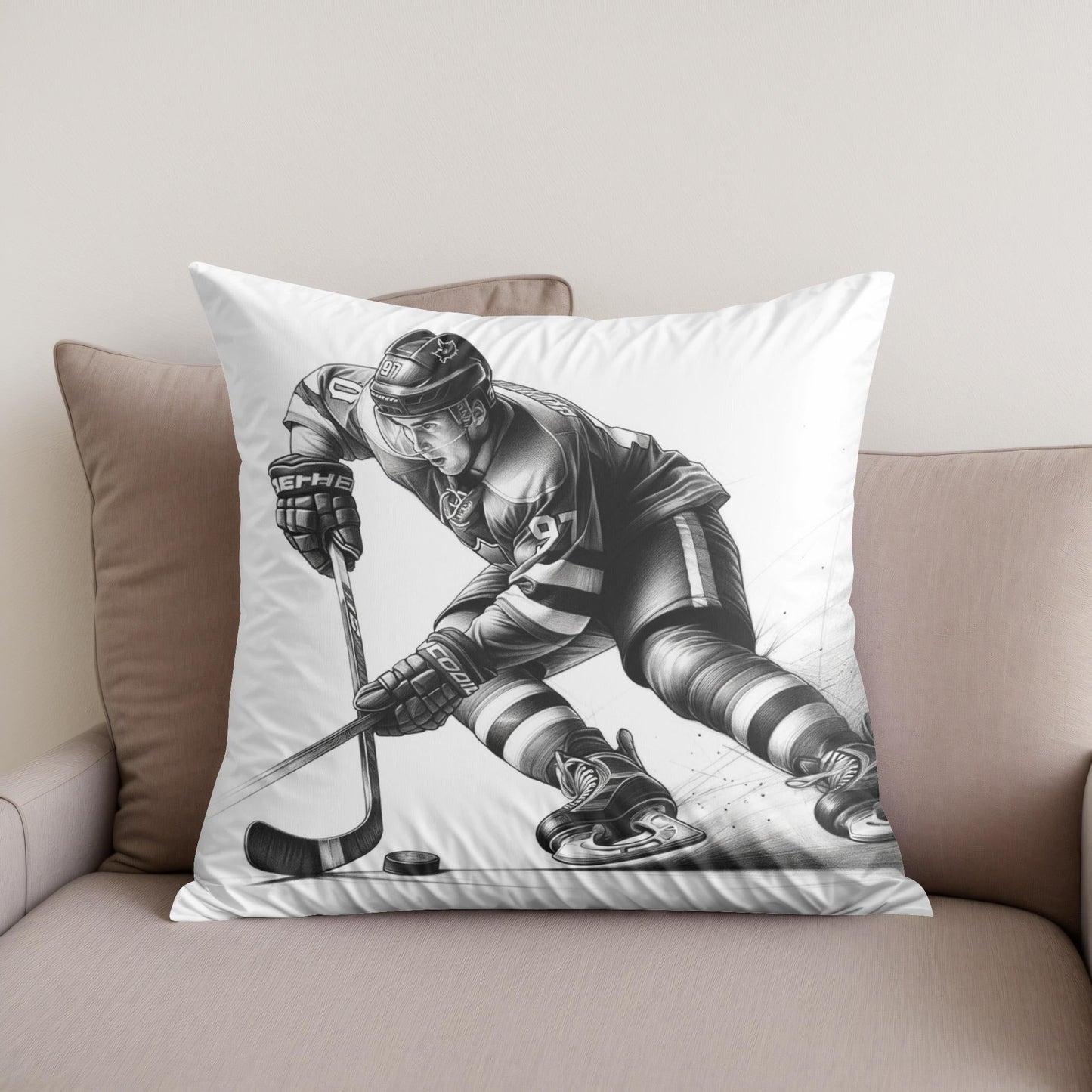 Defensive Focus Cotton Cushion