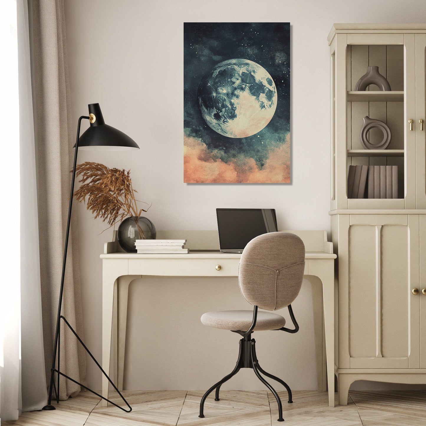 Celestial Geometry Canvas