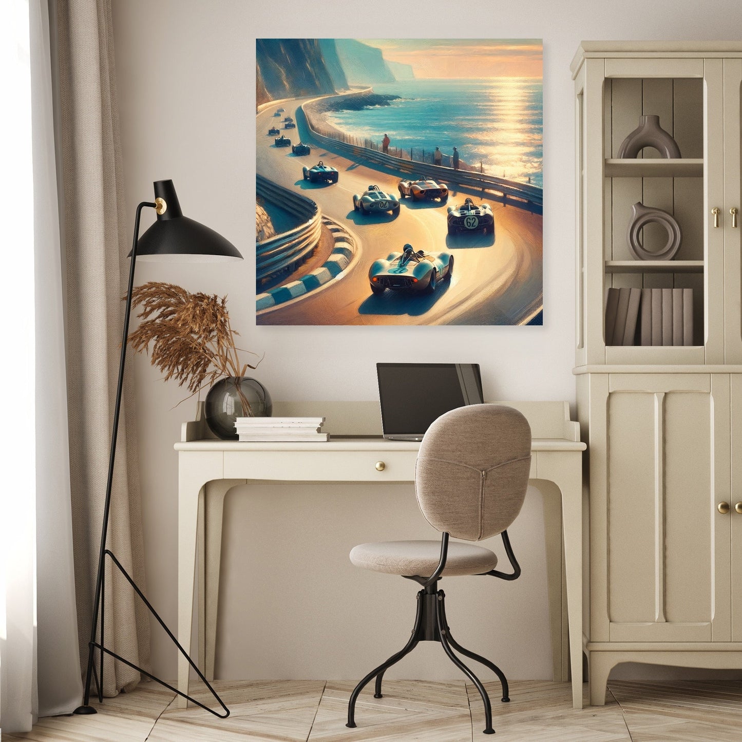 Coastal Road Racer Canvas