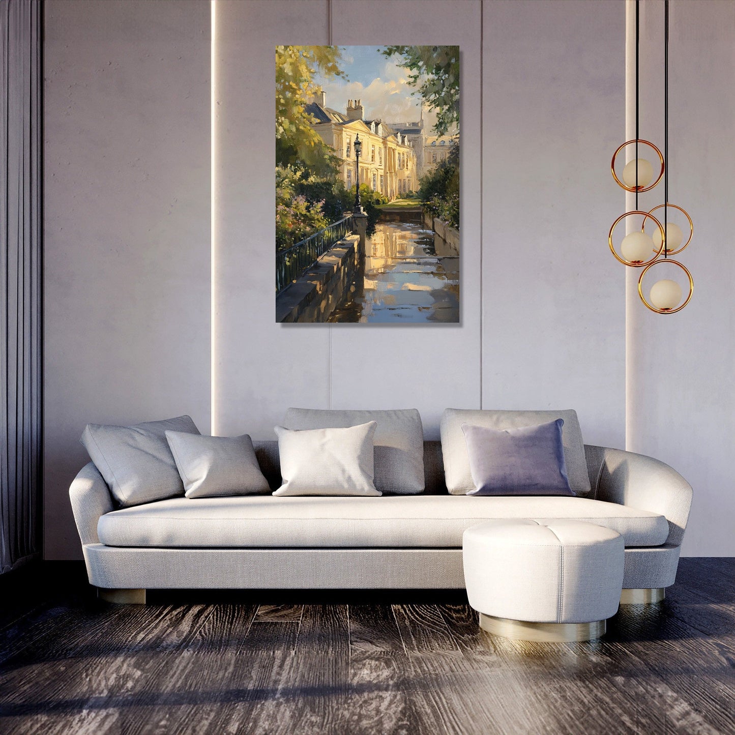 Georgian Bathlight Canvas