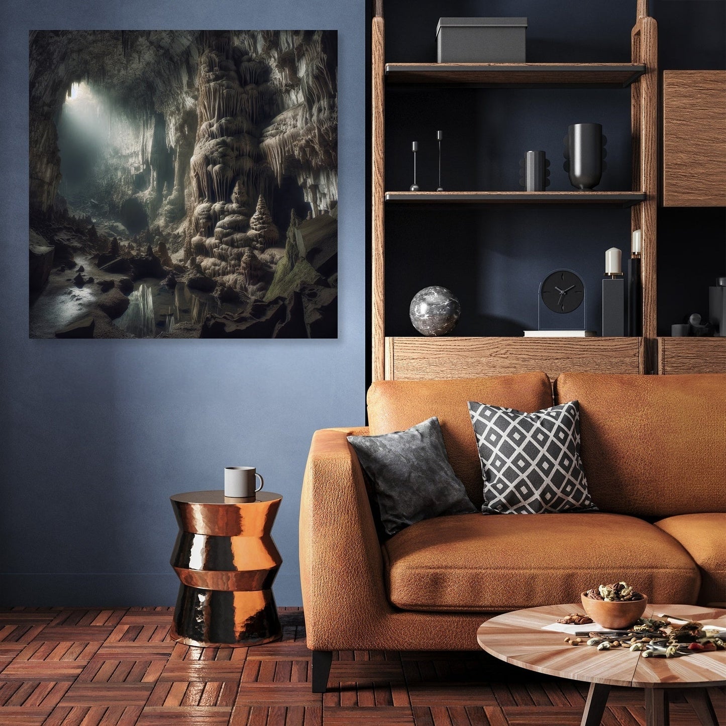 Limestone Cave Canvas