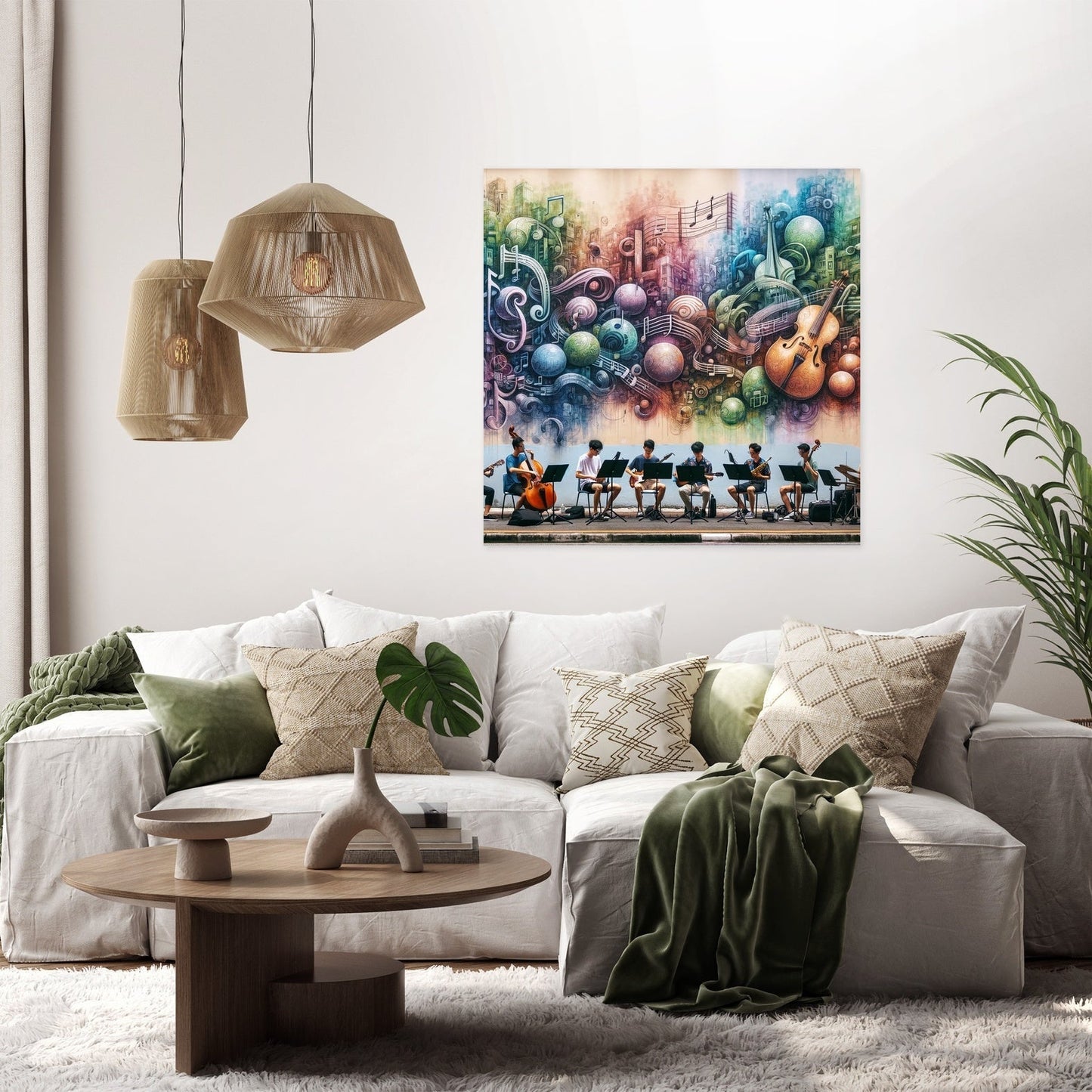 Symphony of the Streets Canvas
