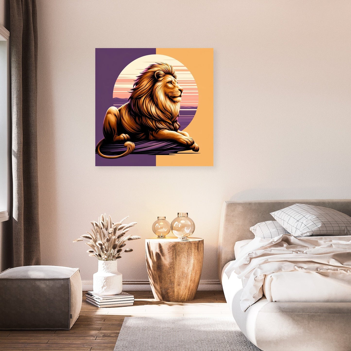 Regal Lion Canvas