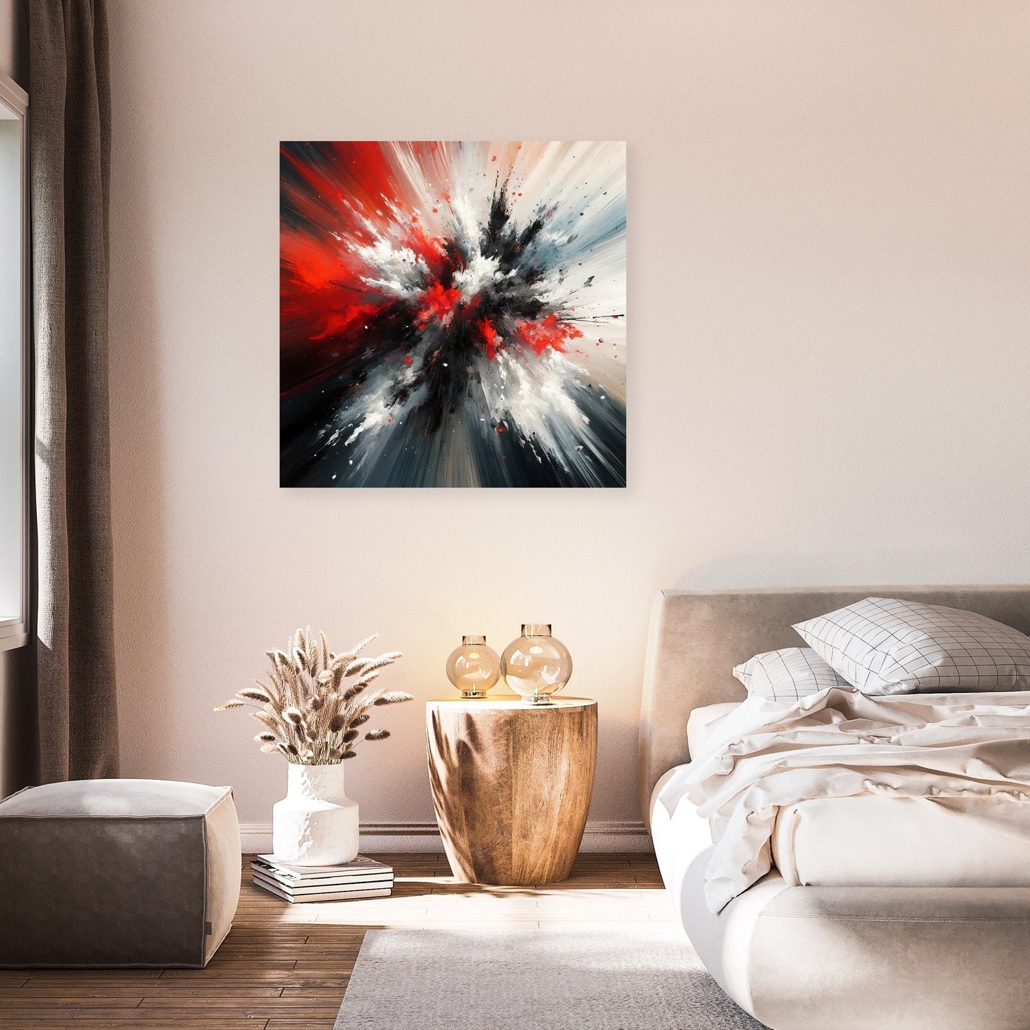 Harmonic Contrast Canvas