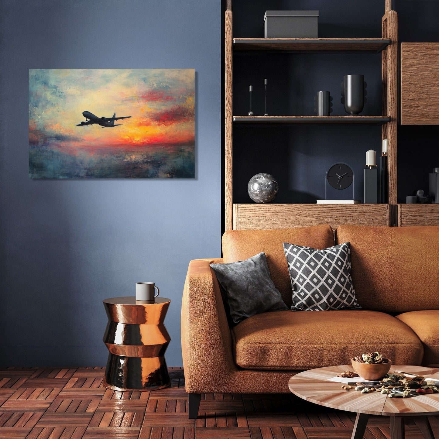 Melancholic Takeoff Canvas