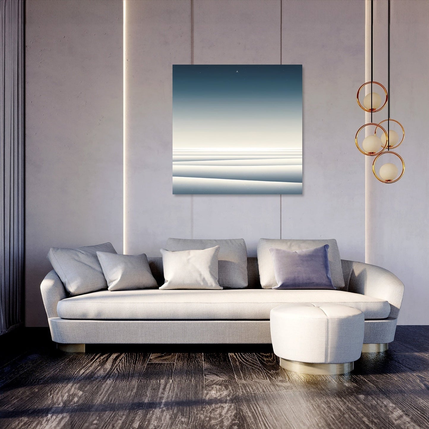 Winter Solitude Canvas
