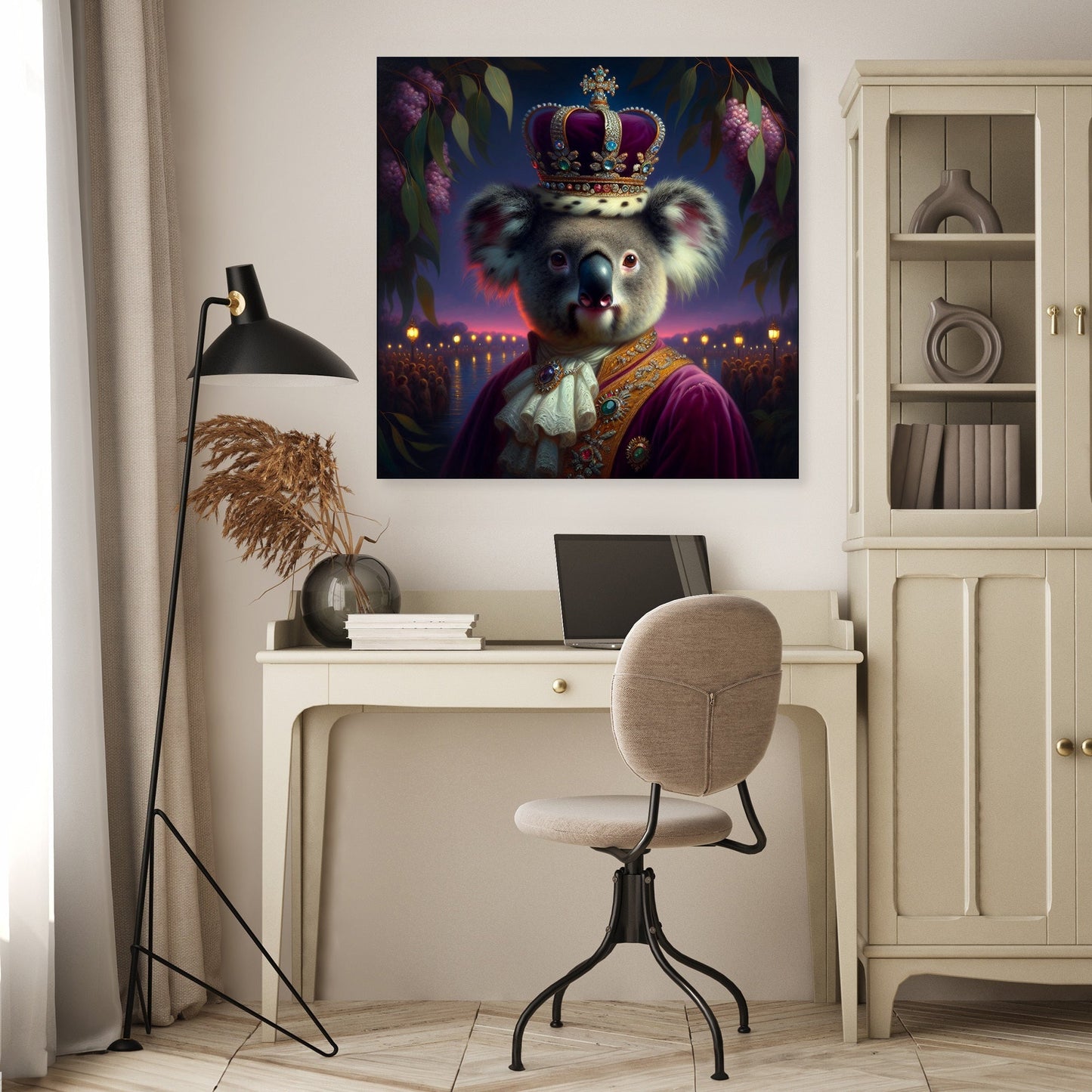 Regal Koala Twilight Canvas