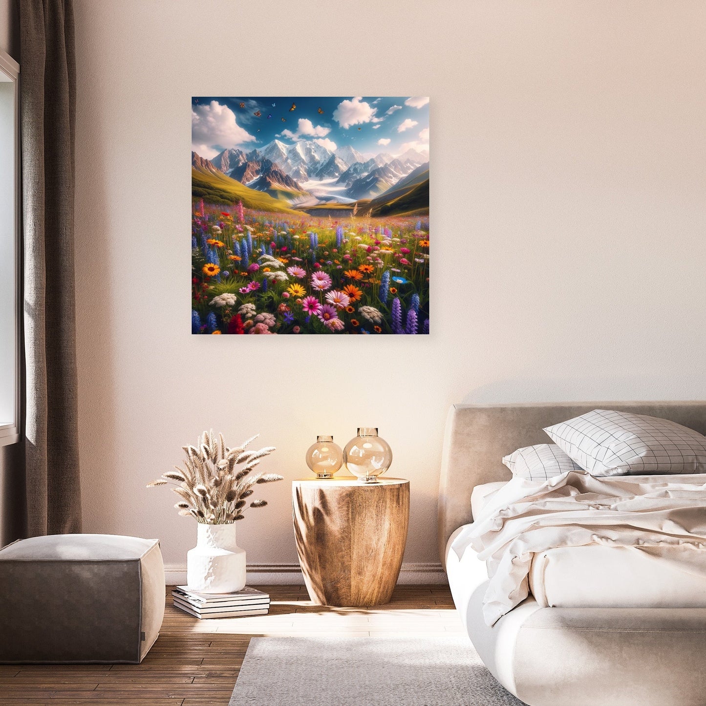 Alpine Meadow Splendour Canvas