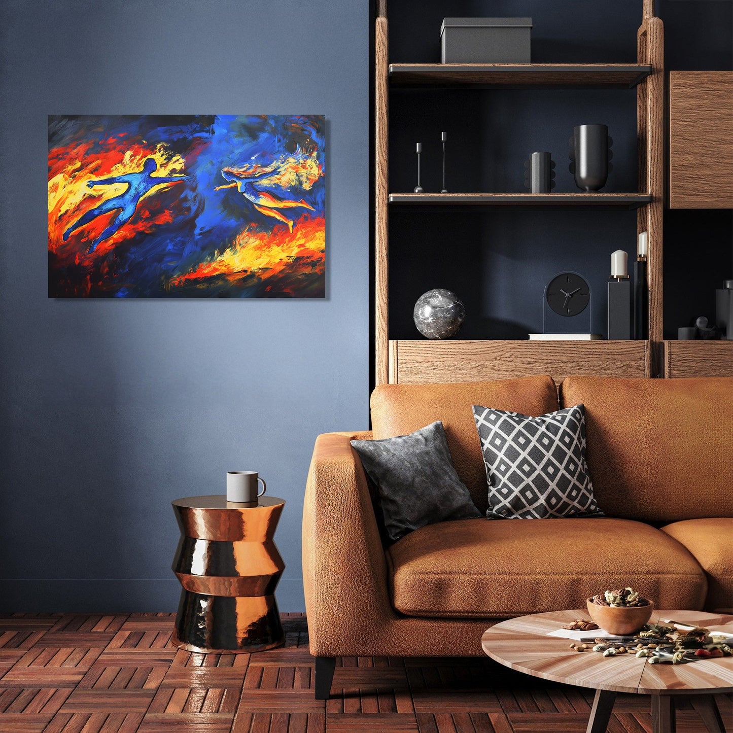 Bealtaine Leap Canvas