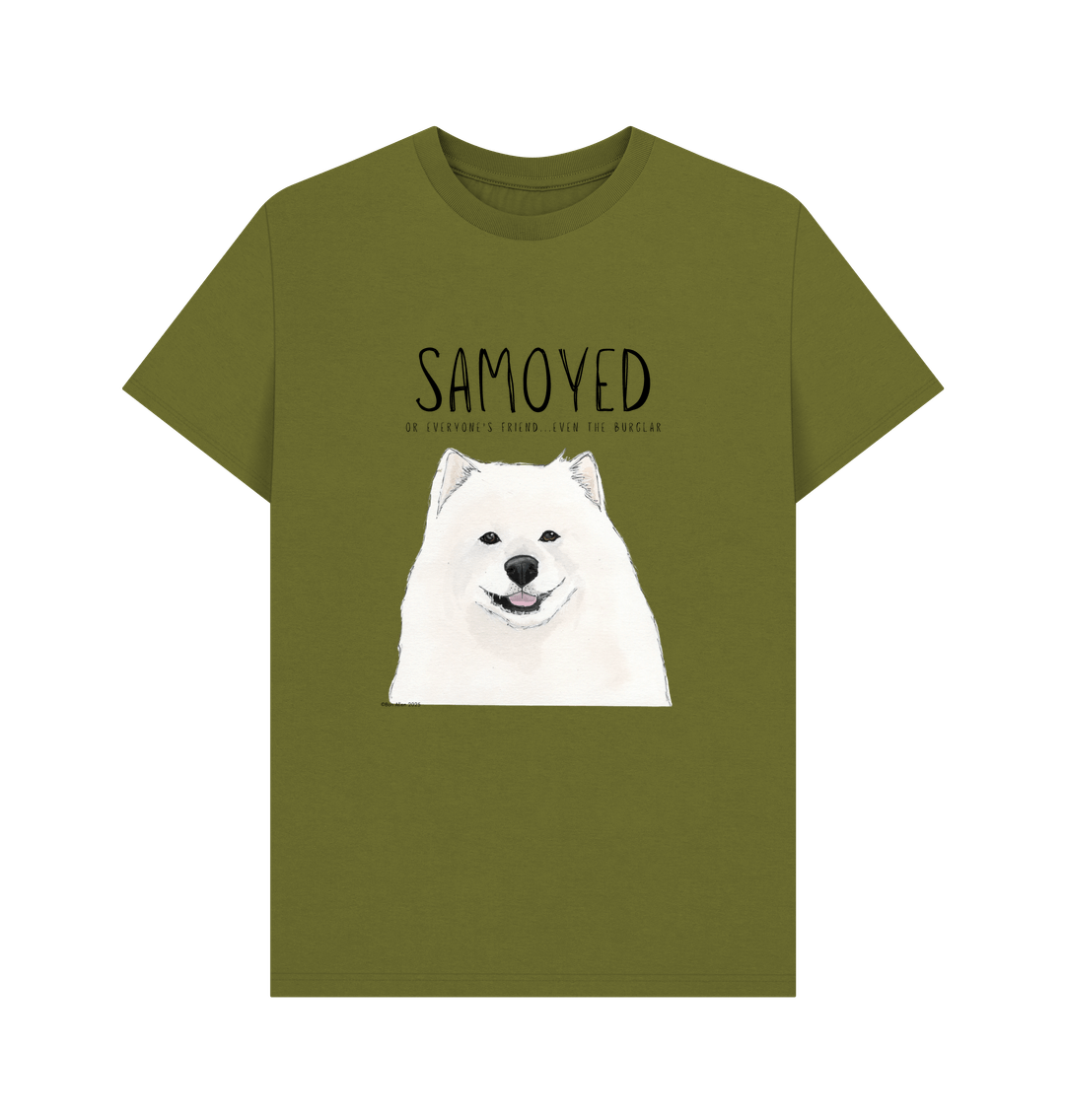 Fluff Happens – Samoyed T-Shirt for Friendly Gentlemen