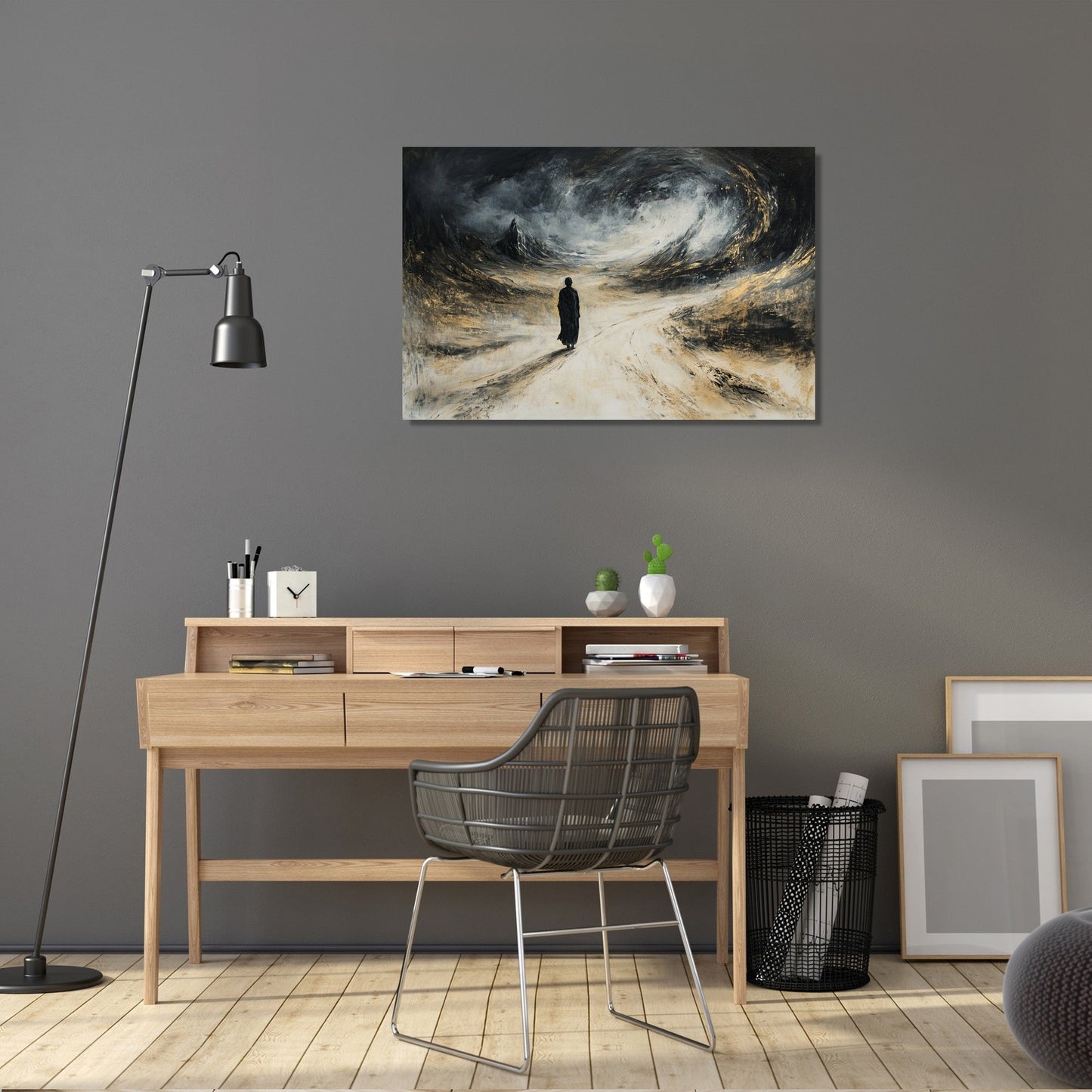 Wind's Whisper Desert Canvas