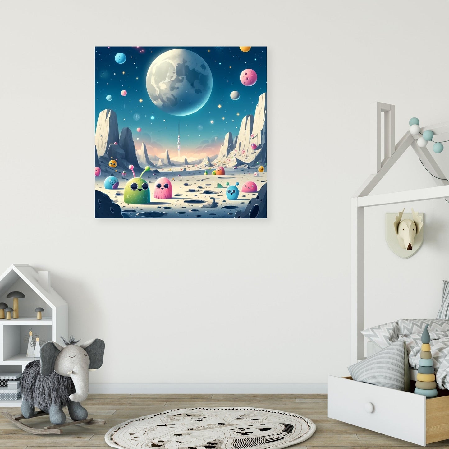 Lunar Playground Canvas