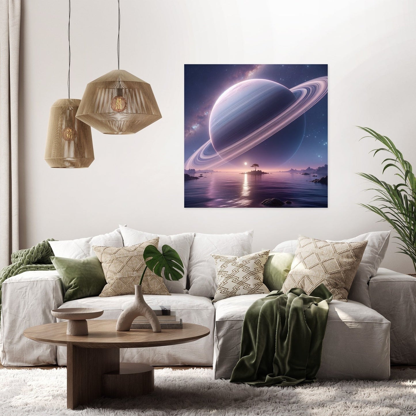 Celestial Tranquility Canvas