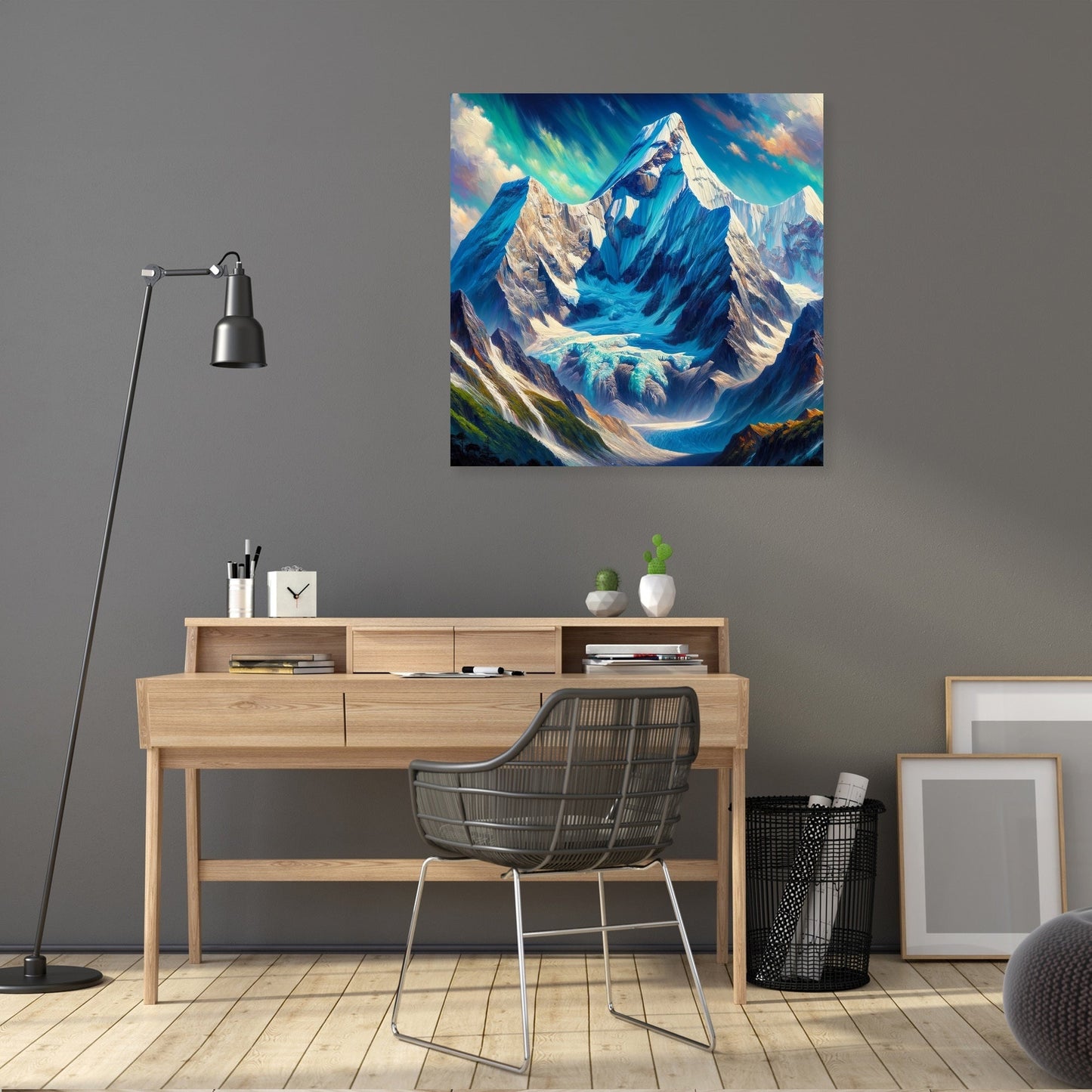 Ama Dablam Vivid Canvas