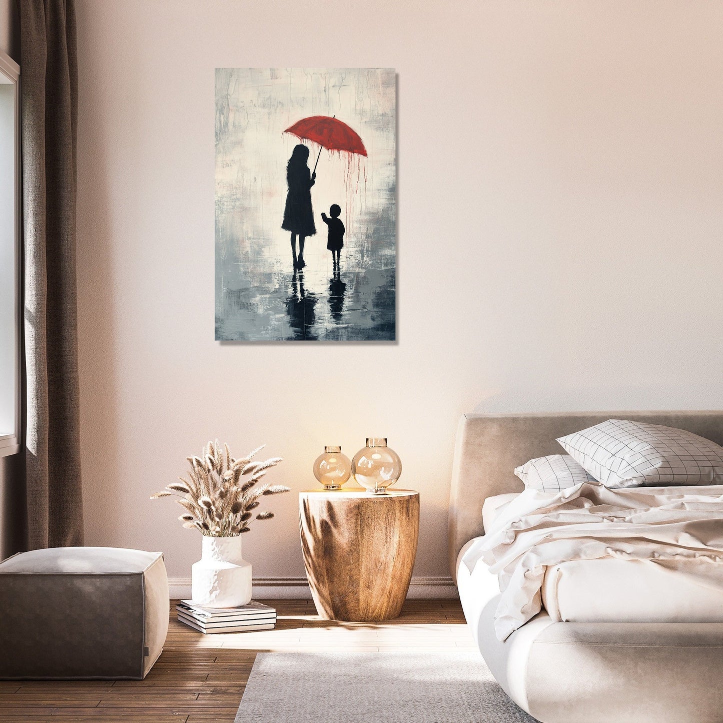 Shelter Under Umbrella Canvas