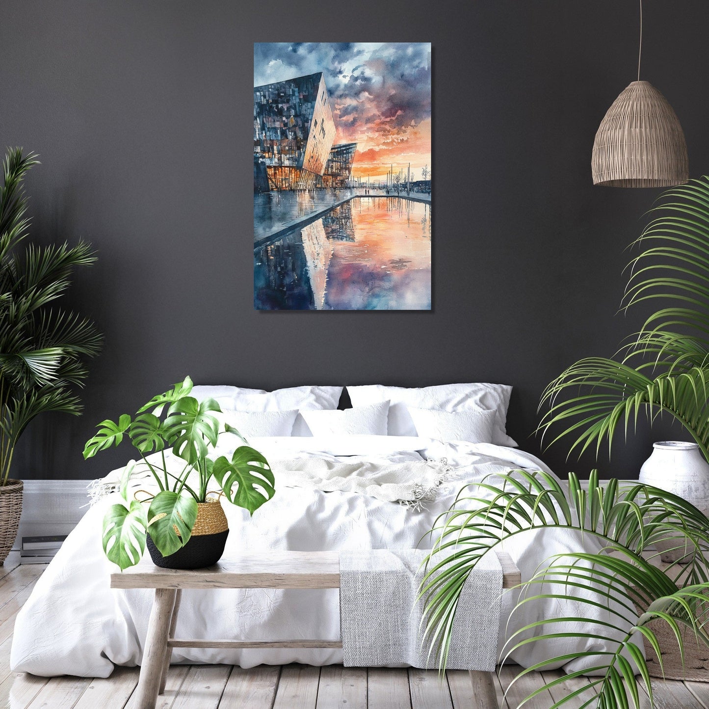 Titanic Twilight Canvas
