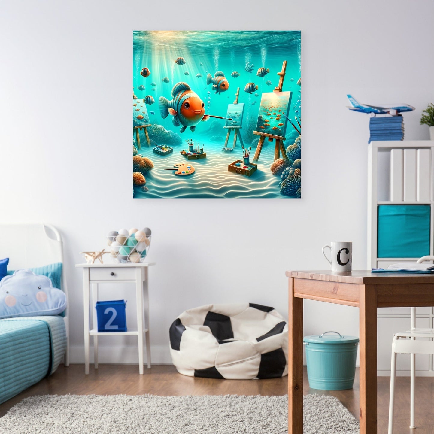 Aquatic Artistry Canvas