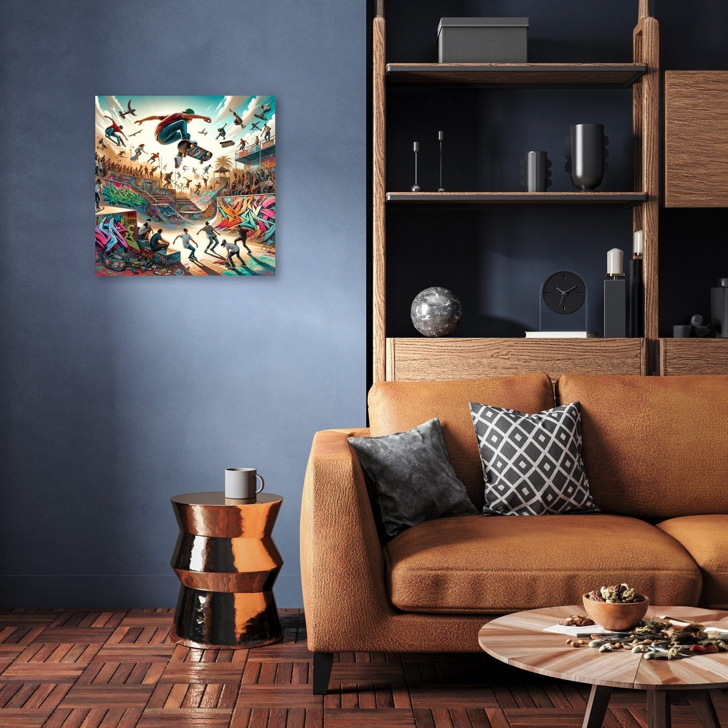 Graffiti, Skate, Murals Canvas