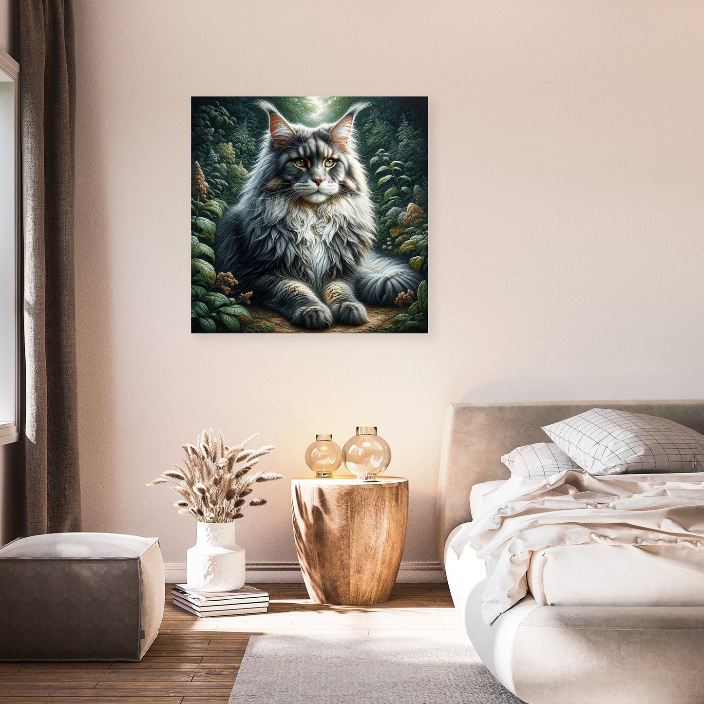 Majestic Maine Coon Canvas