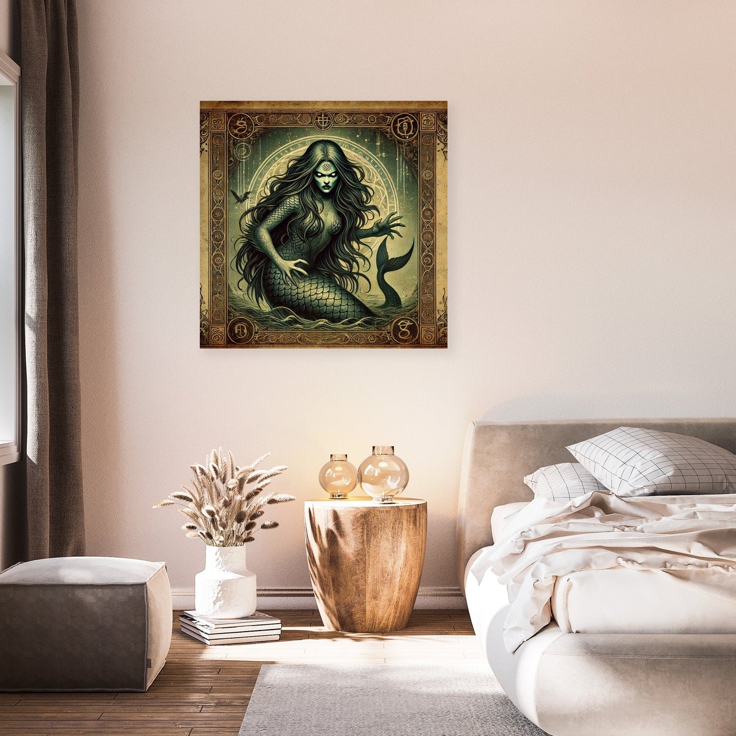 Medieval Siren Canvas
