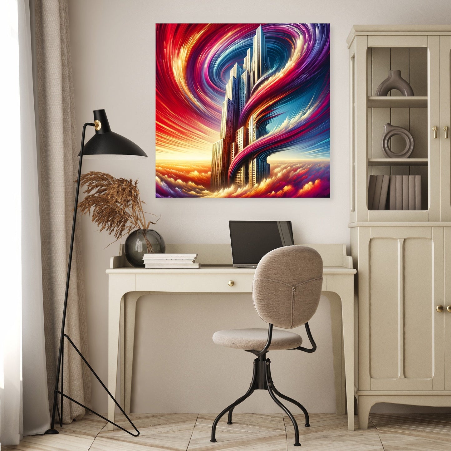 Surreal Heights Canvas
