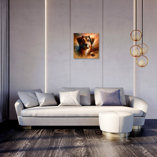 Canine Devotion Canvas