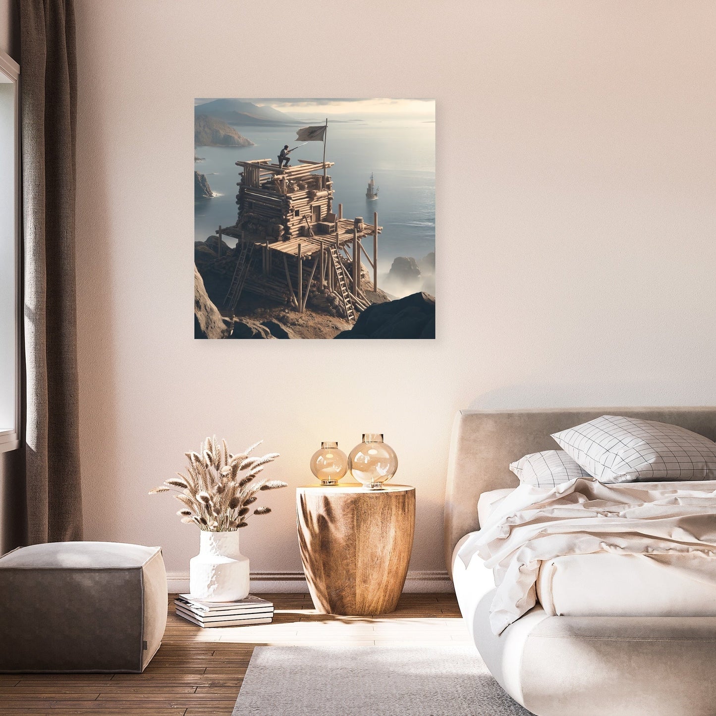 Fortress of Vigilance Canvas