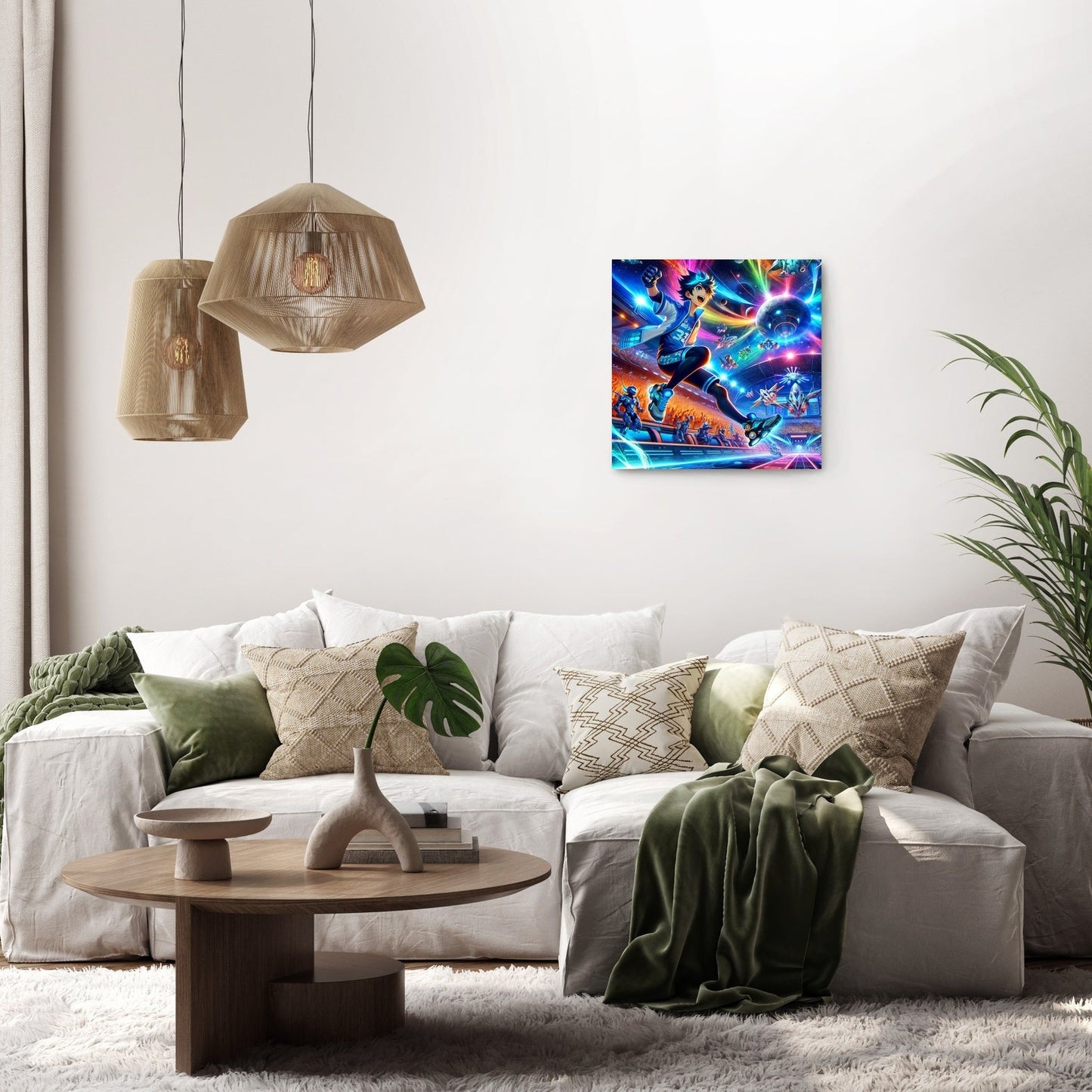 Interstellar Sports Showdown Canvas