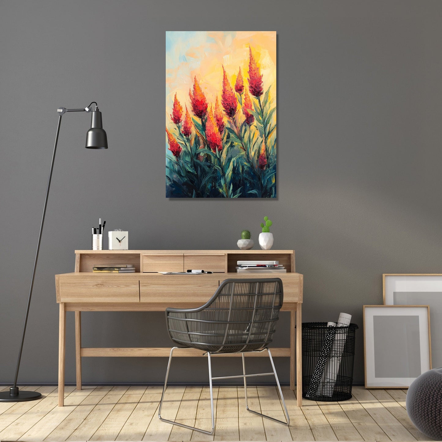 Dawn over Celosia Canvas