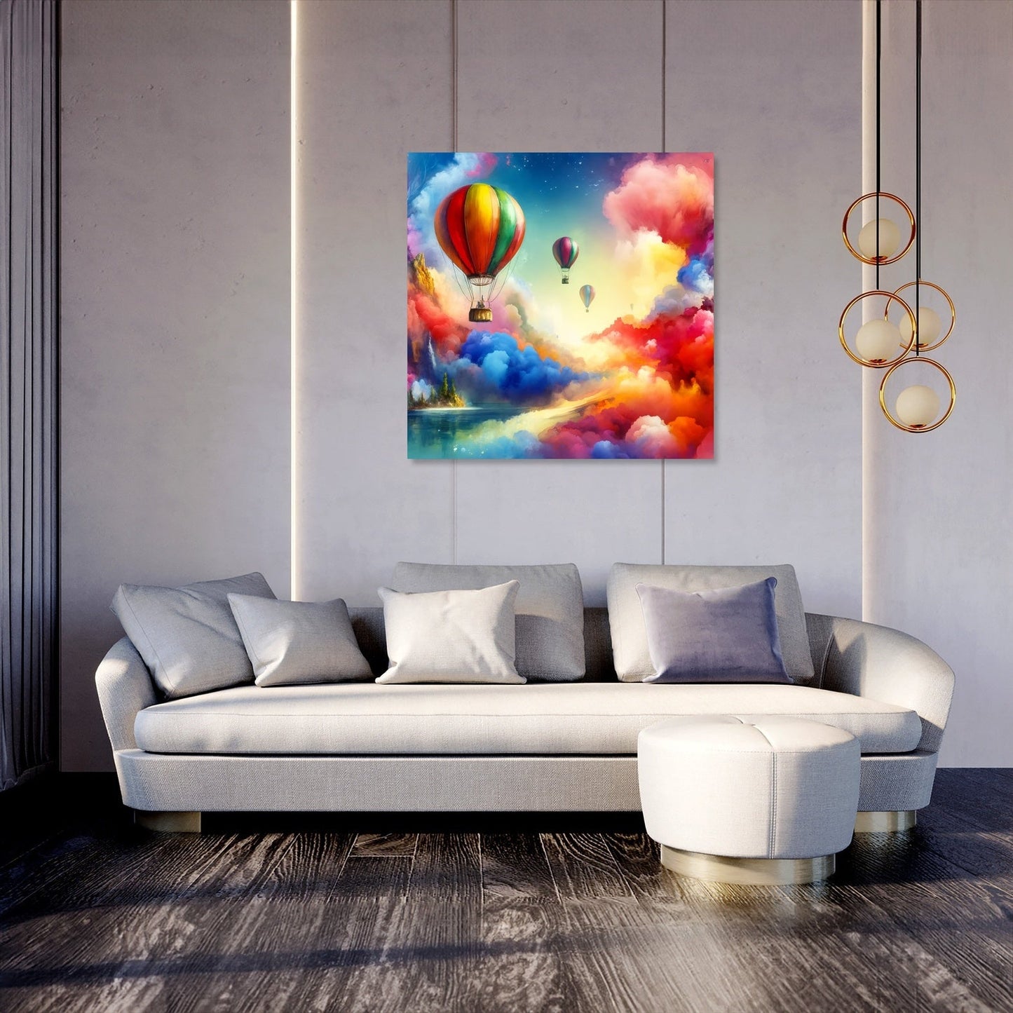 Whimsical Heights Canvas