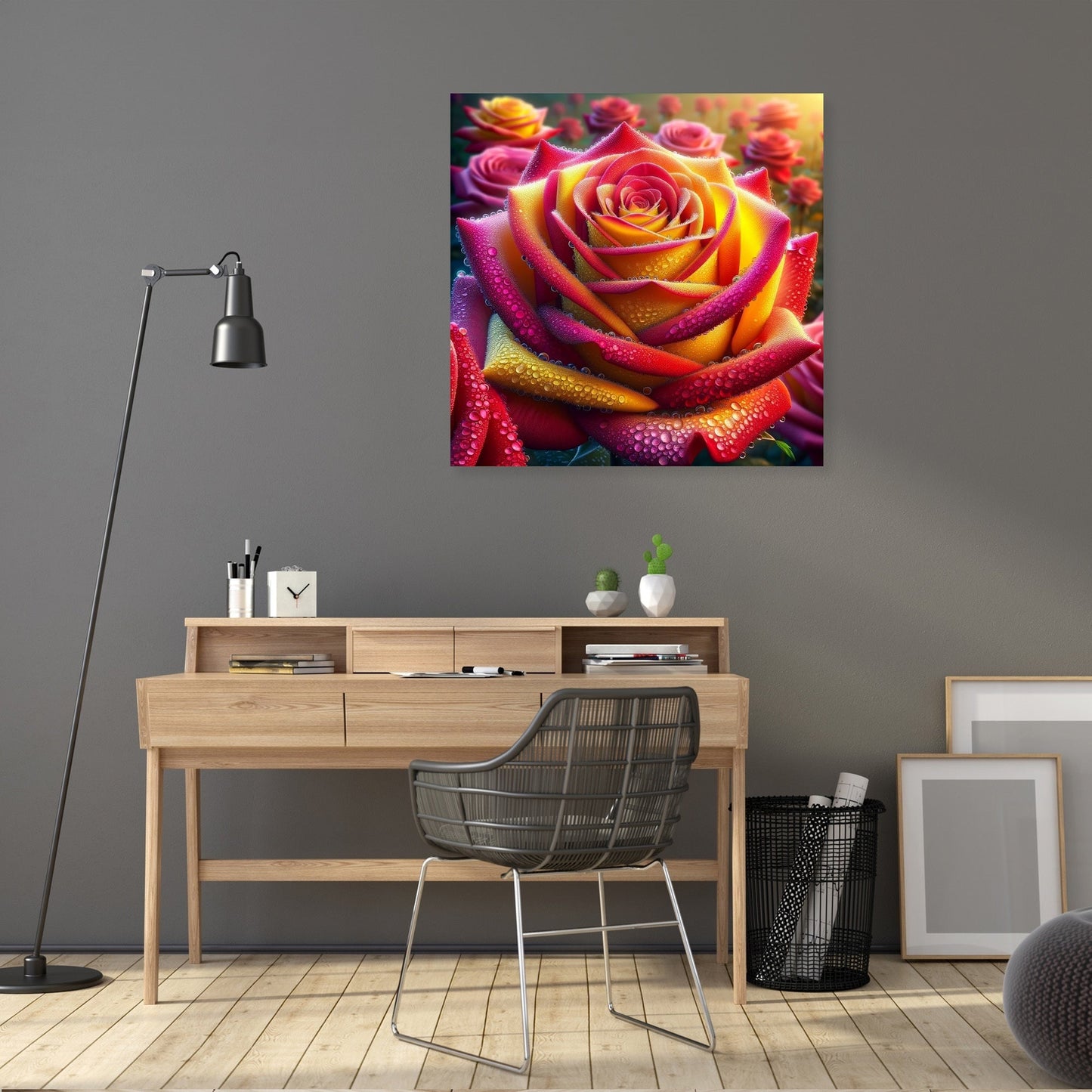 Realism Rose Dew Canvas