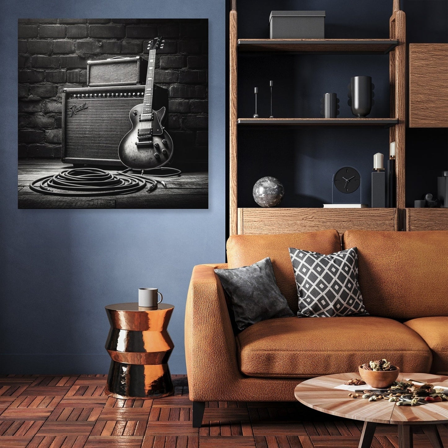 Electric Echoes Canvas