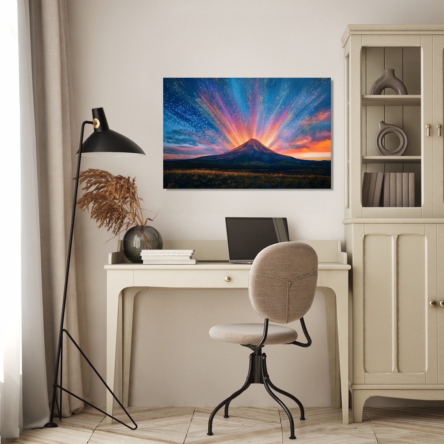 Colour Cascade Canvas