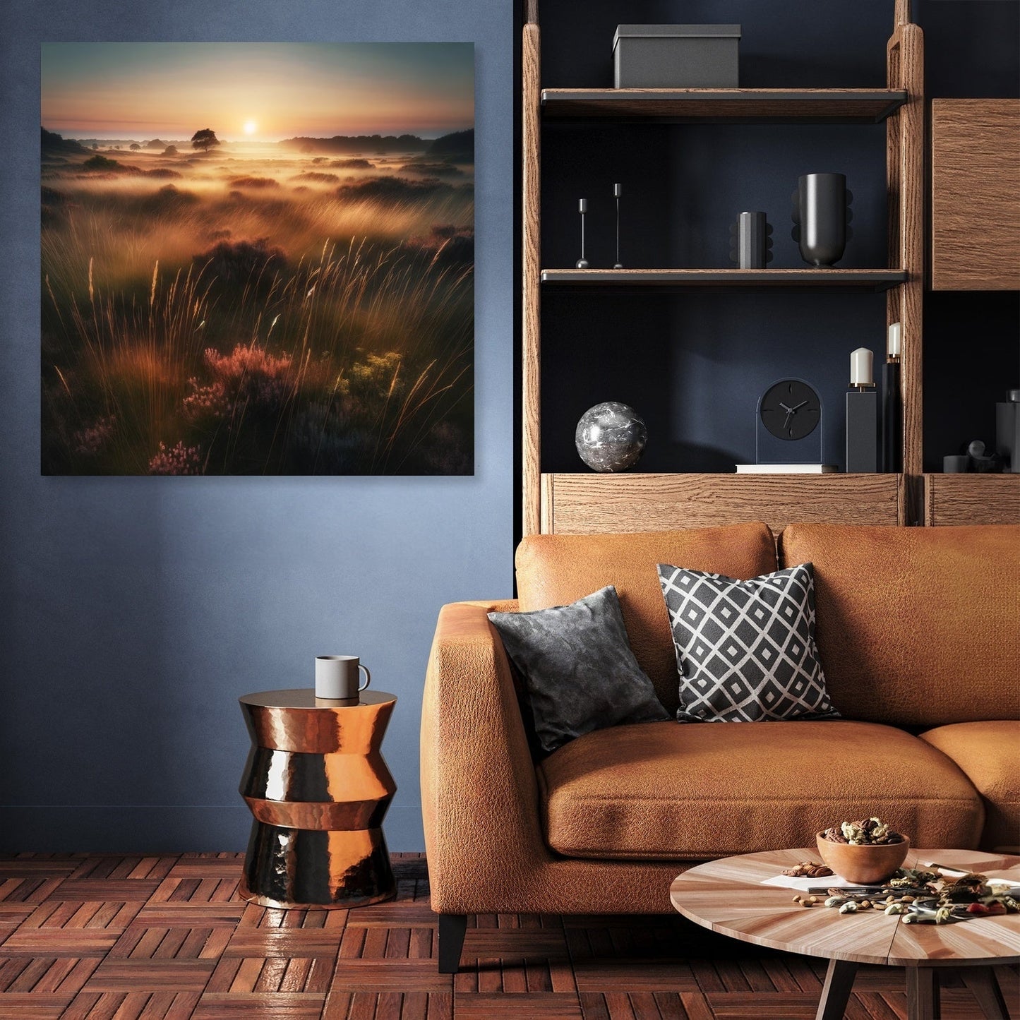 Golden Meadow Canvas