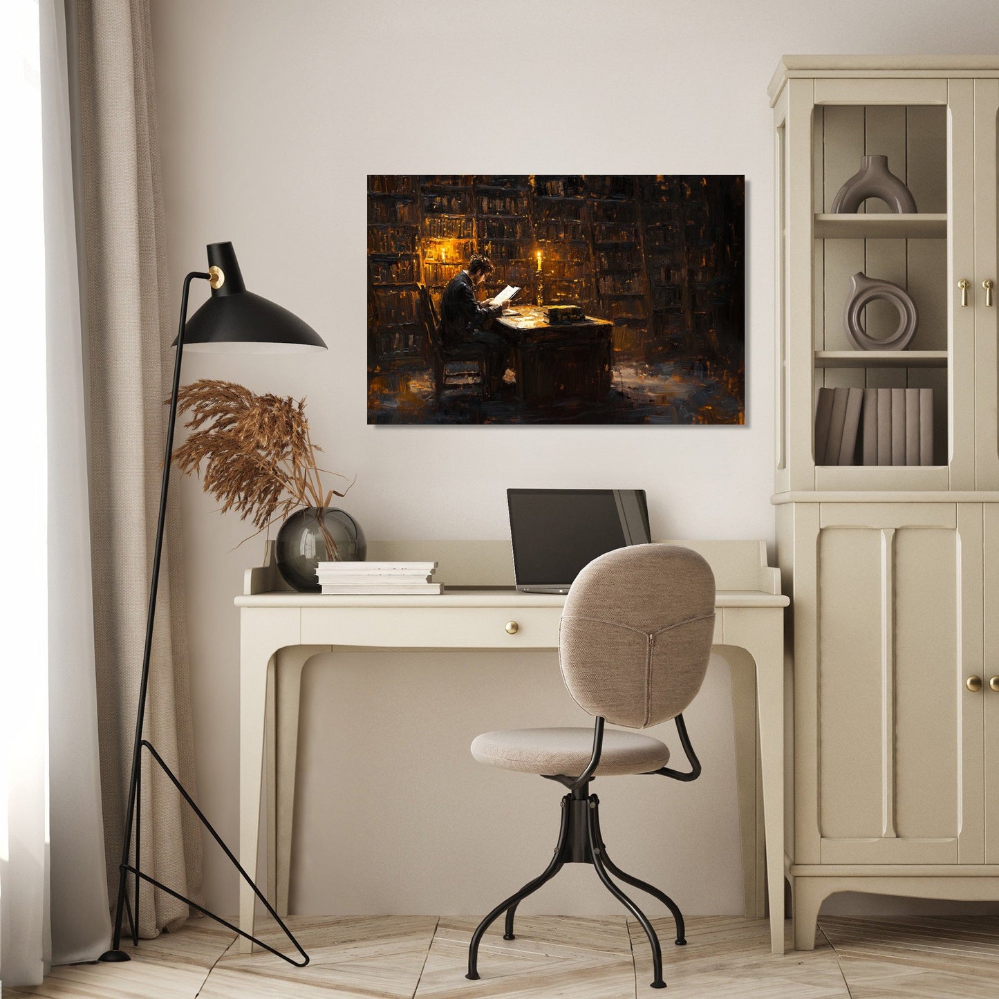 Writer's Parchment Canvas