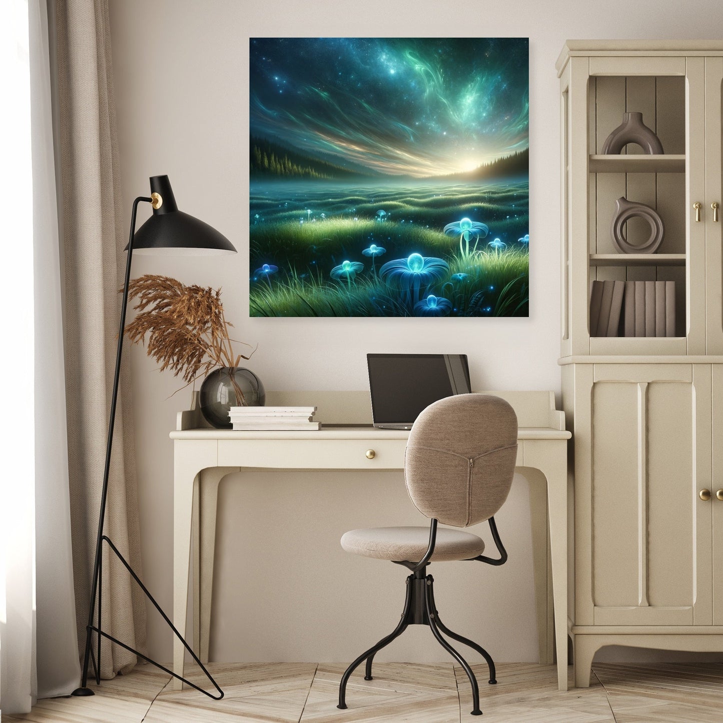 Starlit Meadow Canvas