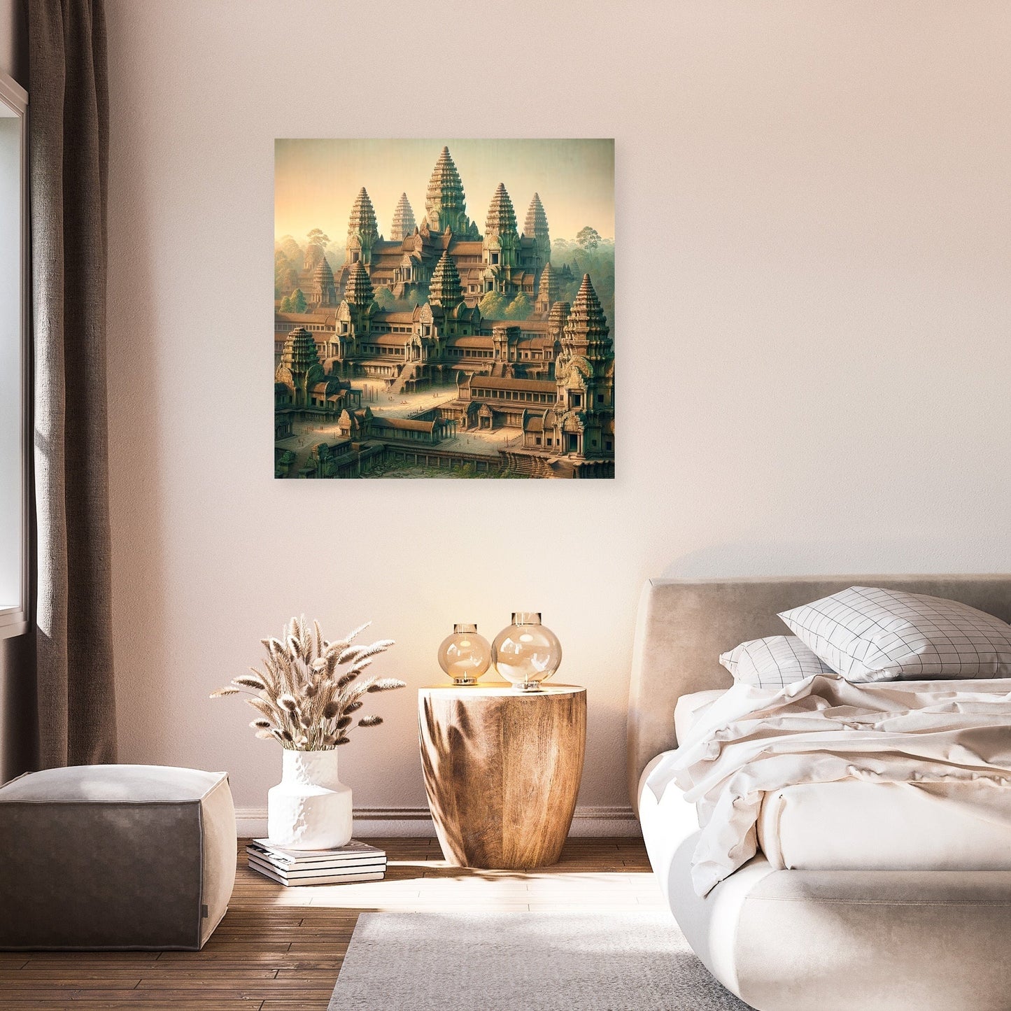 Angkor Wat Tranquility Canvas