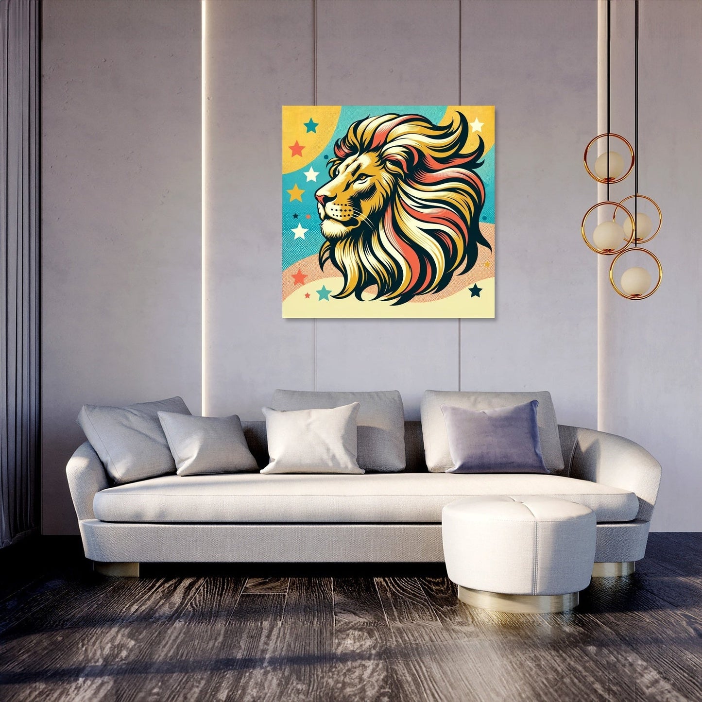 Majestic Lion Canvas