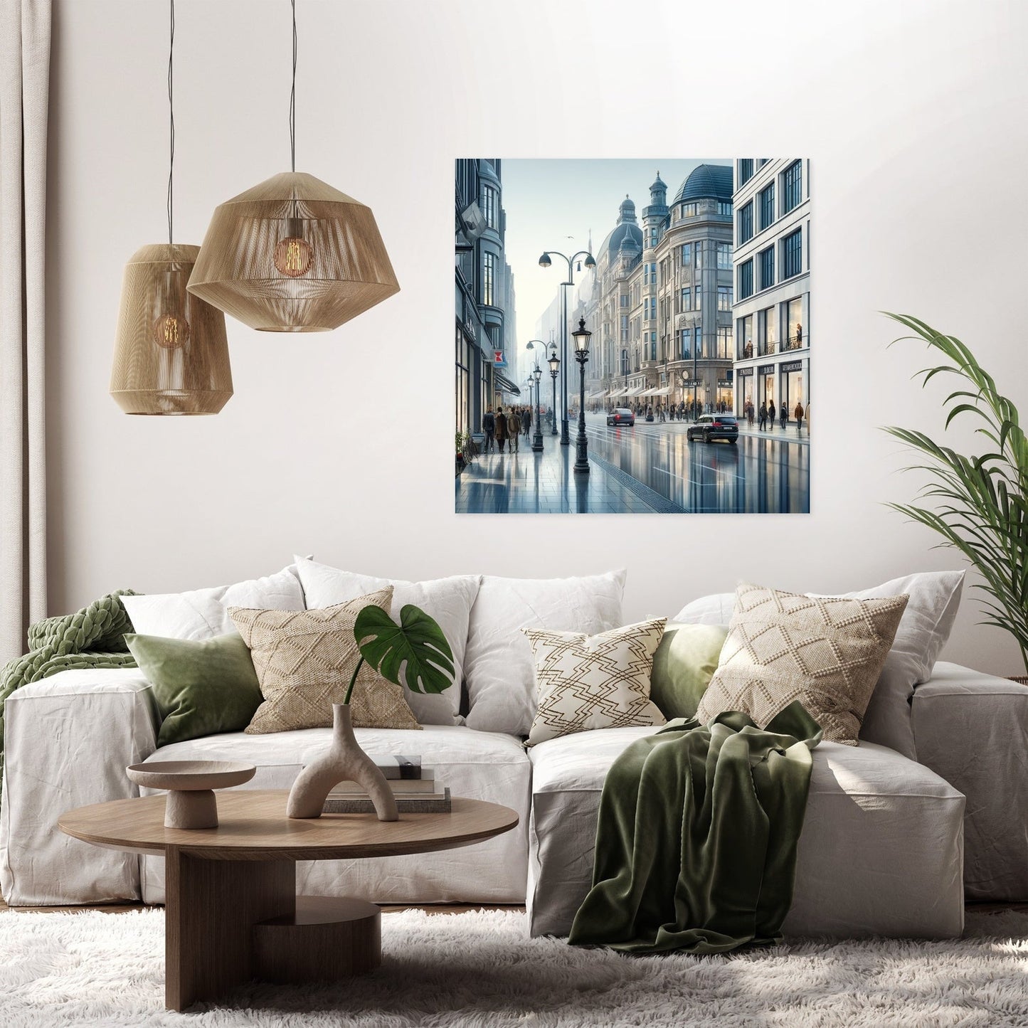 Kurfürstendamm Boulevard Canvas