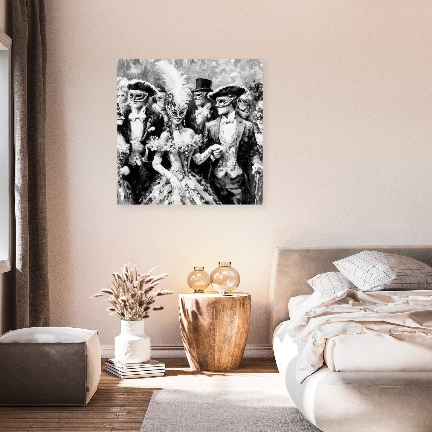 Masquerade Elegance Canvas