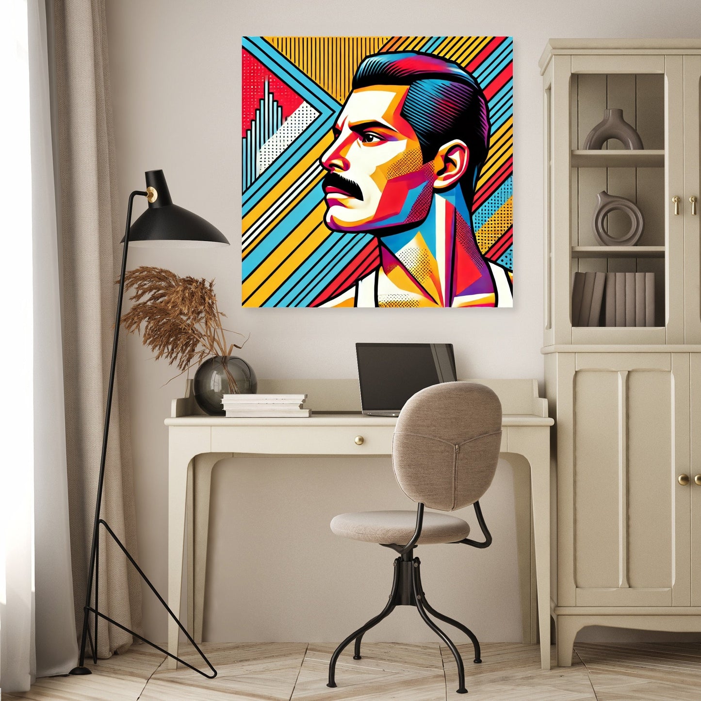 Iconic Rockstar Profile Canvas