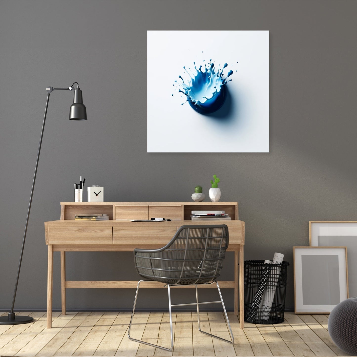 Blue Tranquility Canvas