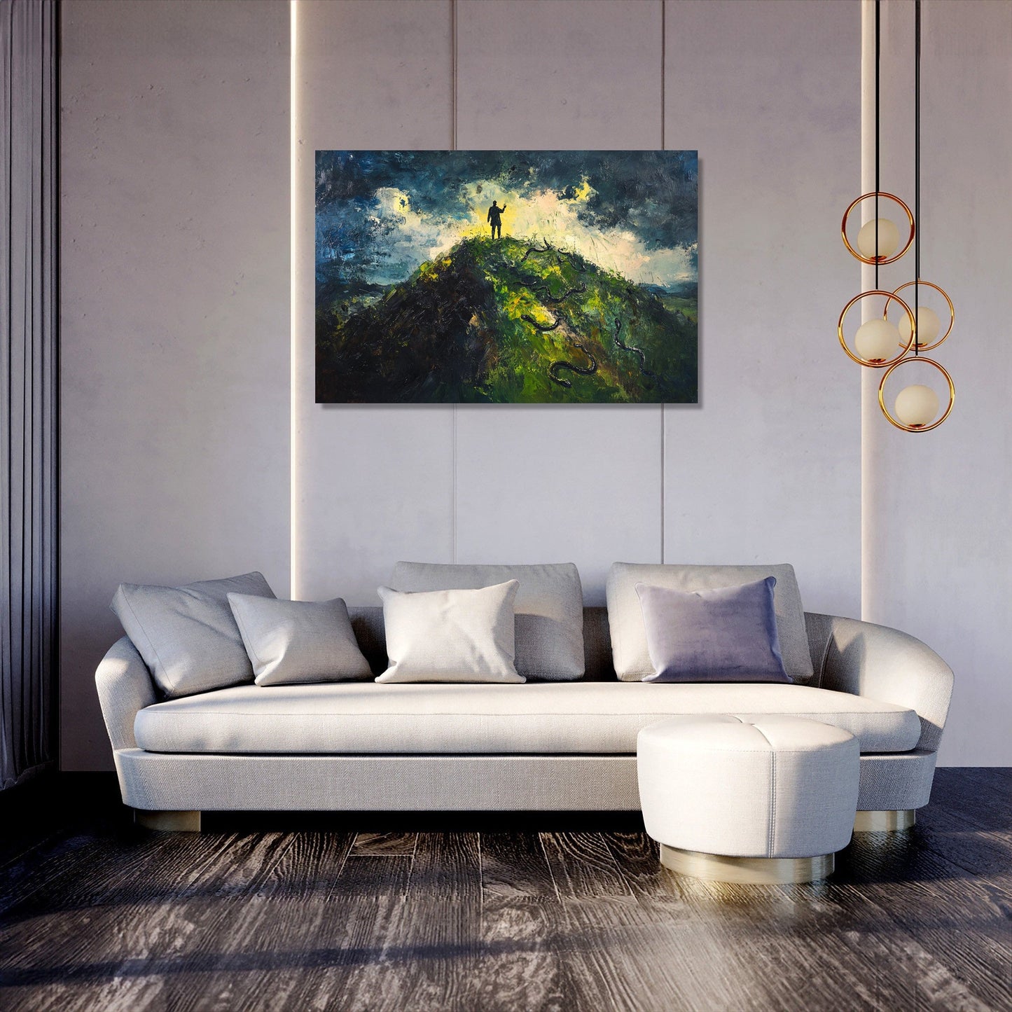 Saint Patrick’s Serpent Canvas