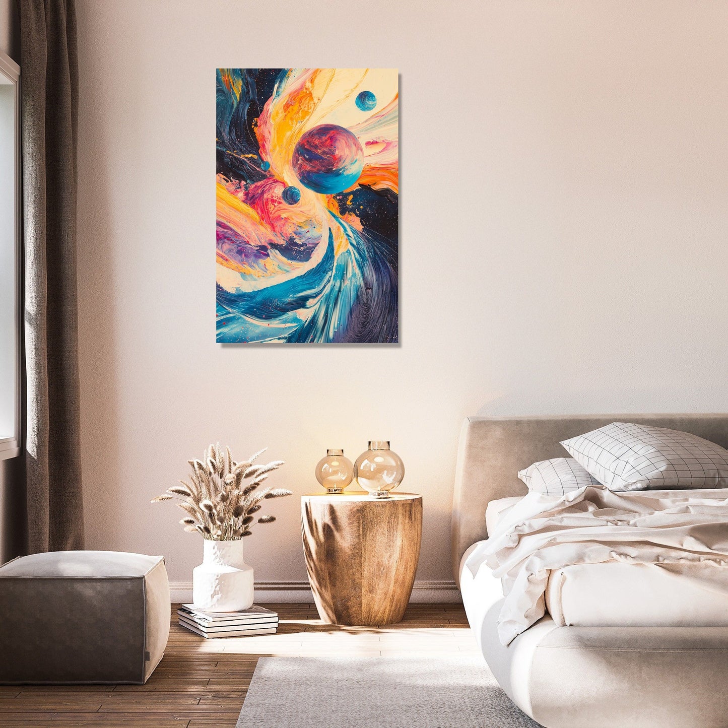 Alien Planetary System Canvas