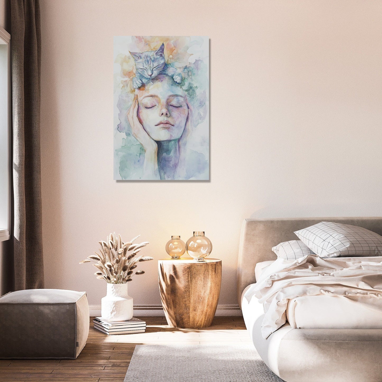 Feline Reverie Canvas