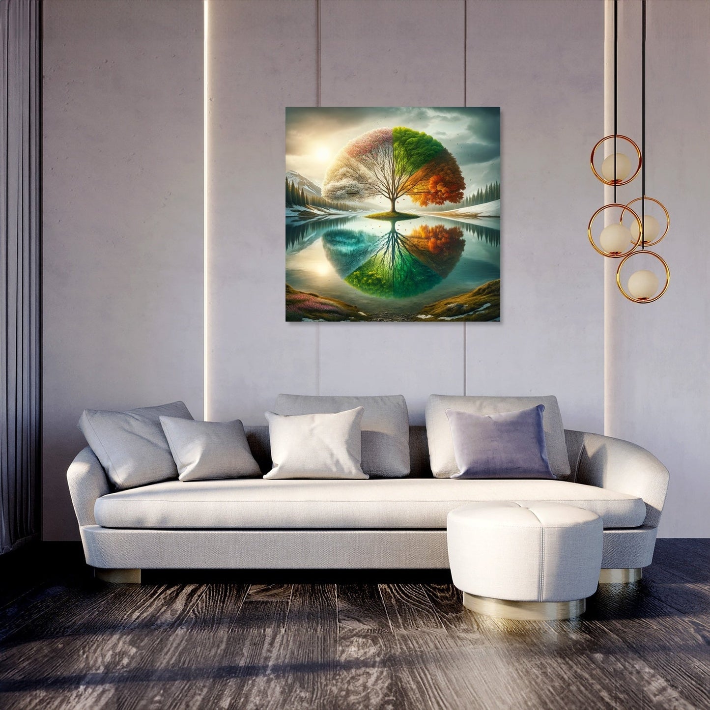 Seasonal Reflections Canvas