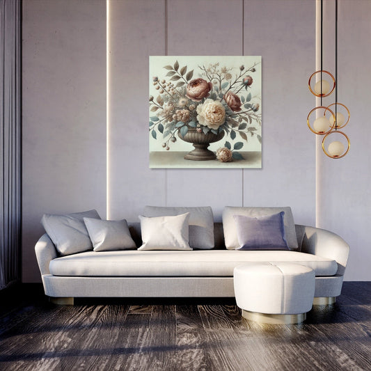 Victorian Ikebana Canvas
