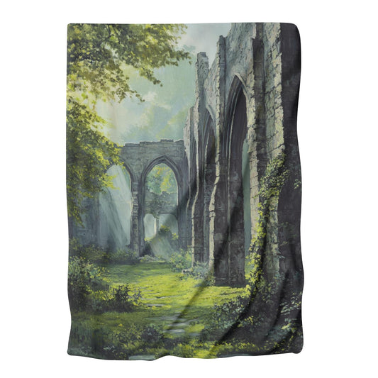 Kirkstall Abbey Morning Blanket